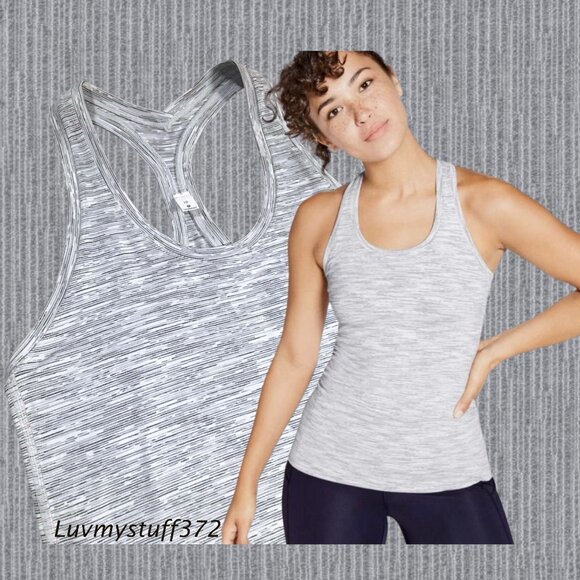 Cute Lululemon CRB Cool Racerback II Alpine White/Gray - Picture 3 of 9